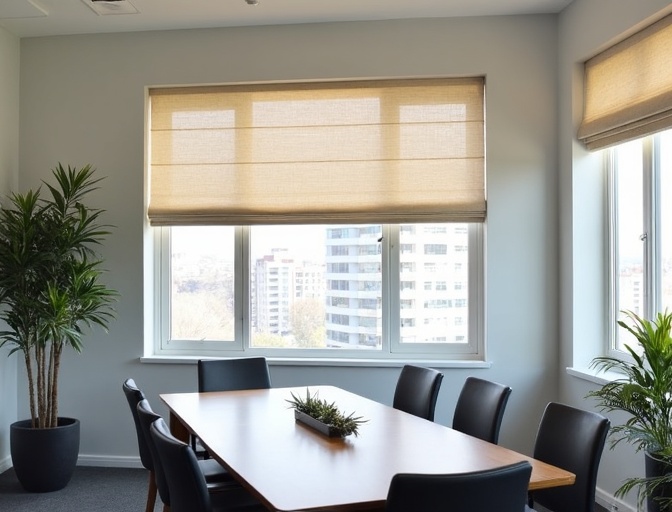 Burleigh Waters Roman Blinds Cleaning