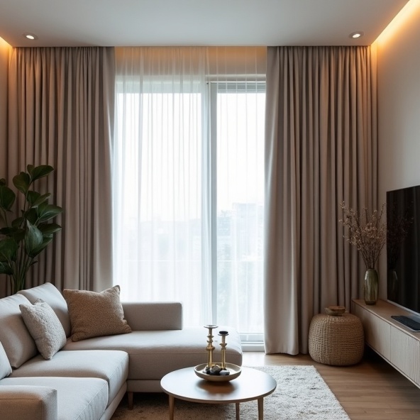 Burleigh Waters Residential Curtain Cleaning Results